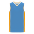 Athletic Knit Pro Cut Basketball Jersey with Rap Neck & Side Inserts (B1715)